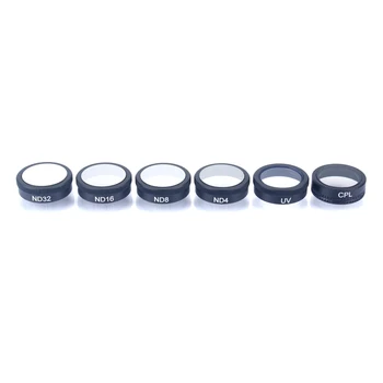 6pcs Mavic Air Filters ND4 + ND8 + ND16 + ND32 + UV + CPL ND Filter For DJI Mavic Air Drone Accessories
6pcs Mavic Air Filters ND4 + ND8 + ND16 + ND32 + UV + CPL ND Filter For DJI Mavic Air Drone Accessories