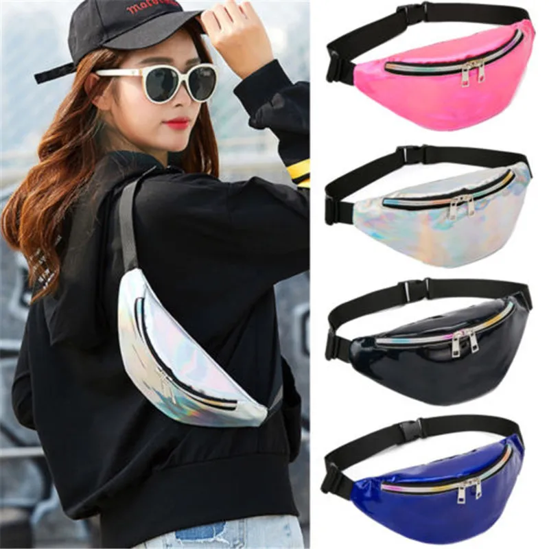 Women Men Iridescent Holographic Fanny 2019 Brand New Style Pack Shiny Waist Bag Hip Purse Travel Bag
Women Men Iridescent Holographic Fanny 2019 Brand New Style Pack Shiny Waist Bag Hip Purse Travel Bag