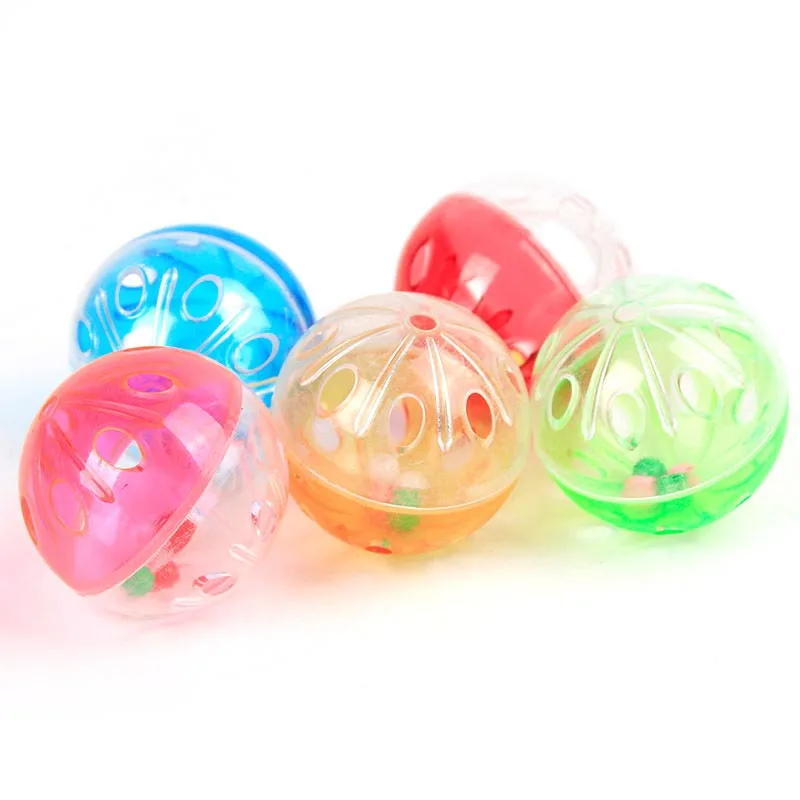 New Cute Tinkle Bell Baby Toy Plastic Kitten Playing Balls Funny Toys Random Color @Z254 88 S7JN
New Cute Tinkle Bell Baby Toy Plastic Kitten Playing Balls Funny Toys Random Color @Z254 88 S7JN