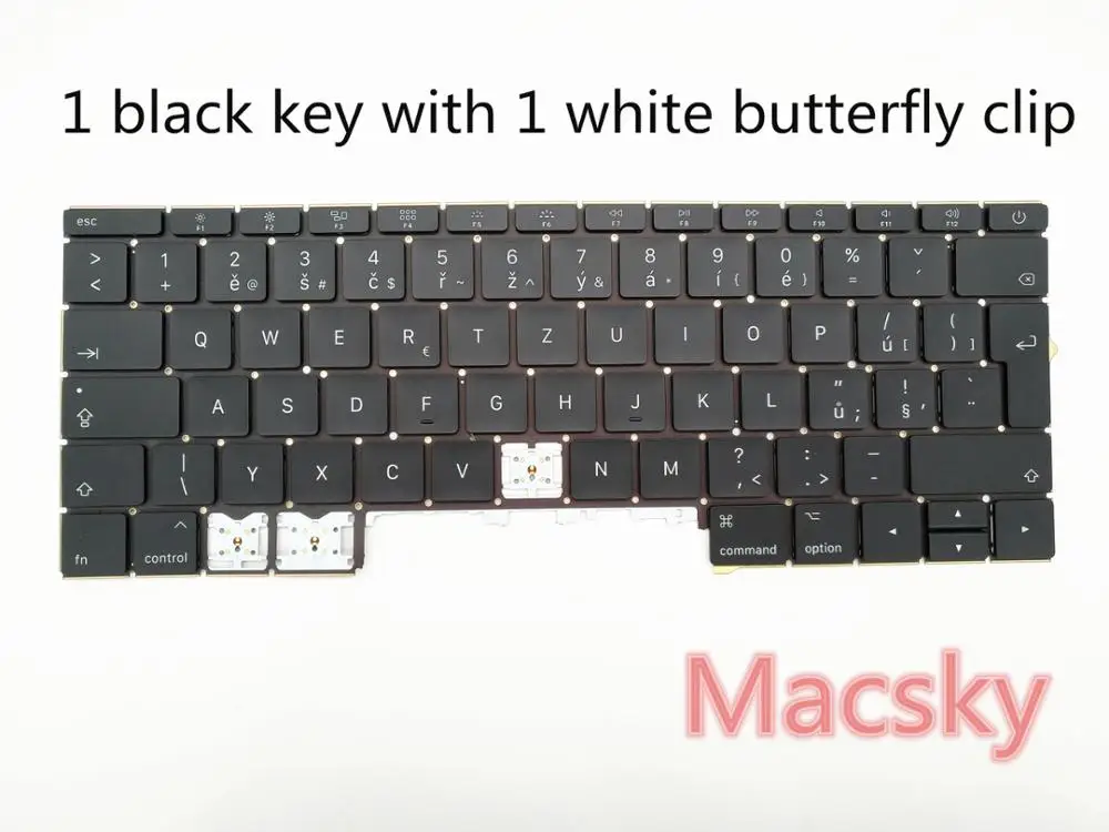 Original A1706 keycap with Butterfly clip For MacBook Pro 13" 15" A1706 A1707 A1708 key/keys with Butterfly clip replacement
Original A1706 keycap with Butterfly clip For MacBook Pro 13" 15" A1706 A1707 A1708 key/keys with Butterfly clip replacement