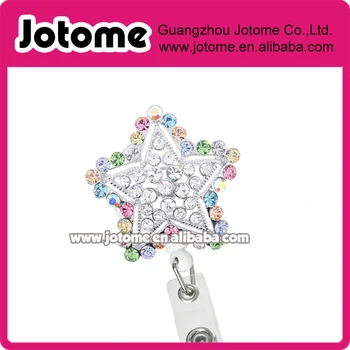 Multicolor Star Retractable Badge Reel ID Holder -Rhinestone ID Badge Clip -Nurses Gift - Nurse Jewelry - Lanyard - Graduation 
Multicolor Star Retractable Badge Reel ID Holder -Rhinestone ID Badge Clip -Nurses Gift - Nurse Jewelry - Lanyard - Graduation