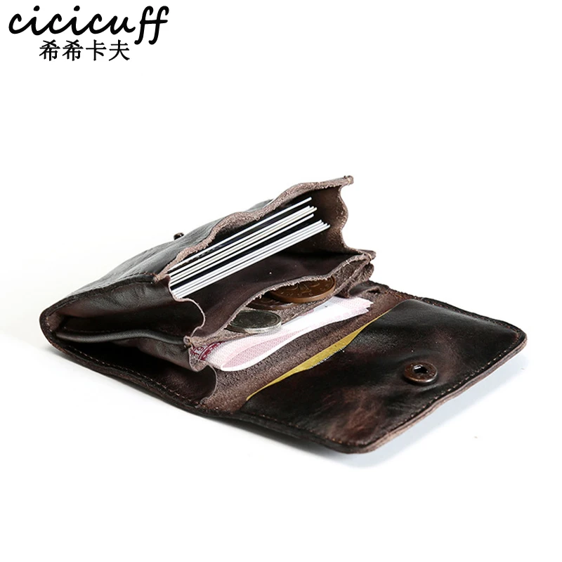 100% Real Leather Men Coin Purse Trave Wallet Vintage Handmade Covers on Credit Card Business Card Holder Coin Organizer Pouch
100% Real Leather Men Coin Purse Trave Wallet Vintage Handmade Covers on Credit Card Business Card Holder Coin Organizer Pouch