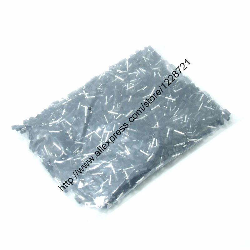 1000pcs/pack E7508 Tube Pre-Insulating Terminal Wire Bootlace Ferrules For 0.75mm2, 20AWG, 8.0mm Pin of length Brass tubes
1000pcs/pack E7508 Tube Pre-Insulating Terminal Wire Bootlace Ferrules For 0.75mm2, 20AWG, 8.0mm Pin of length Brass tubes