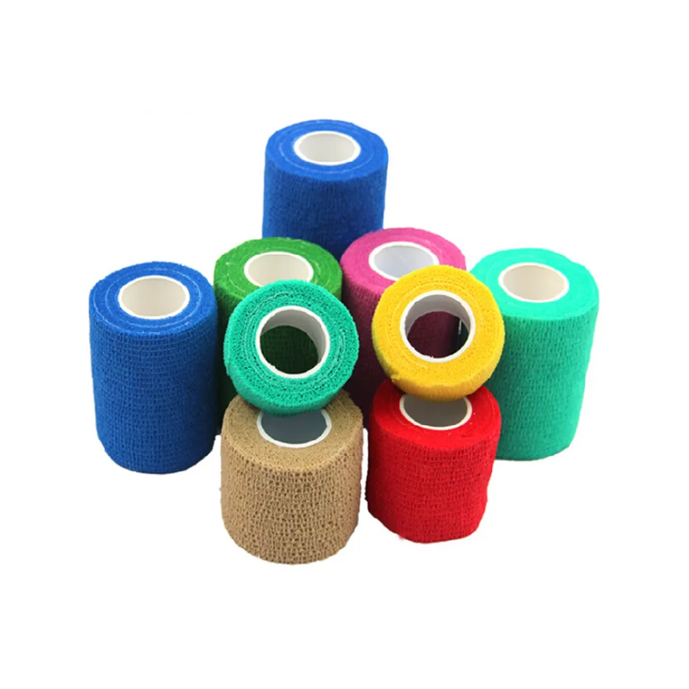 6 Rolls Waterproof Self-Adhesive Elastic Bandage Cohesive First Aid Tape Medical Health Care Therapy Bandage 2.5/5/7.5/10cm
6 Rolls Waterproof Self-Adhesive Elastic Bandage Cohesive First Aid Tape Medical Health Care Therapy Bandage 2.5/5/7.5/10cm