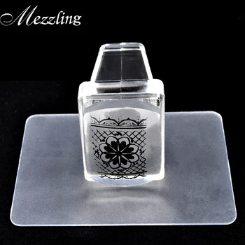 New Square Pure Clear Jelly Silicone Nail Art Stamper Scraper Set Transparent Polish Design Print Stamping Tools
New Square Pure Clear Jelly Silicone Nail Art Stamper Scraper Set Transparent Polish Design Print Stamping Tools