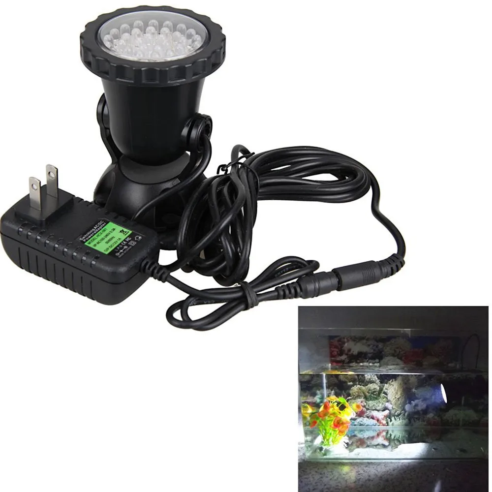 Waterproof IP68 Underwater Light 3.5W 36LED Color Changing Spot Light for Aquarium Garden Pond Pool Tank light white/blue/green
Waterproof IP68 Underwater Light 3.5W 36LED Color Changing Spot Light for Aquarium Garden Pond Pool Tank light white/blue/green