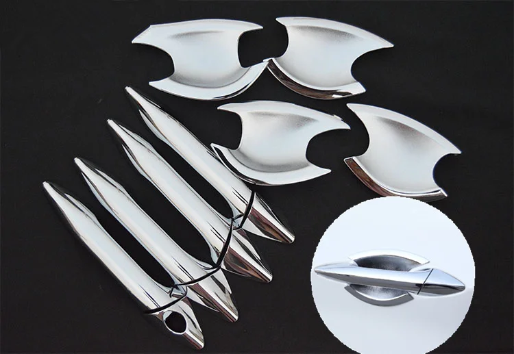 FUNDUOO New Chrome Car Door Handle Cover + Cup Bowl Trim Sticker For Hyundai Elantra 2012 2013 2014 2015 2016 Auto Accessories
FUNDUOO New Chrome Car Door Handle Cover + Cup Bowl Trim Sticker For Hyundai Elantra 2012 2013 2014 2015 2016 Auto Accessories