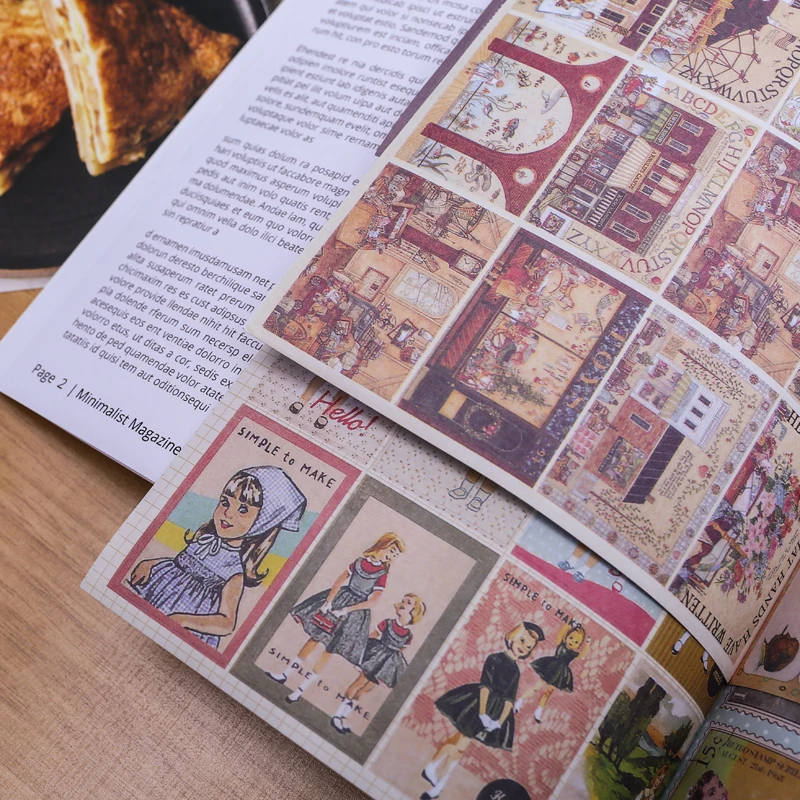 24Pcs Vintage Pictorial Stickers DIY Scrapbooking Die Cut Album junk journal Crafts Decorative Paper Package DIY Photo Albums
24Pcs Vintage Pictorial Stickers DIY Scrapbooking Die Cut Album junk journal Crafts Decorative Paper Package DIY Photo Albums
