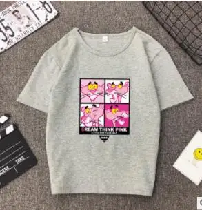 Japanese pink panther cute girl cartoon peach casual large size summer female short-sleeved Harajuku T-shirt
Japanese pink panther cute girl cartoon peach casual large size summer female short-sleeved Harajuku T-shirt