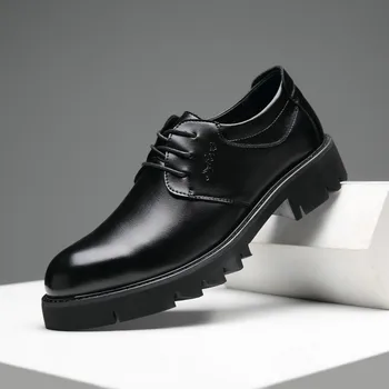 Genuine Leather Oxford Formal Shoes 2018 Spring Autumn Casual Lace-Up Business Handmade Fashion Comfortable Breathable Shoes
Genuine Leather Oxford Formal Shoes 2018 Spring Autumn Casual Lace-Up Business Handmade Fashion Comfortable Breathable Shoes