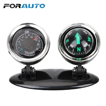 FORAUTO 2 in 1 Car Ornaments Compass Thermometer Guide Ball Direction Dashboard Ball Vehicle Automotive Accessories Car-styling
FORAUTO 2 in 1 Car Ornaments Compass Thermometer Guide Ball Direction Dashboard Ball Vehicle Automotive Accessories Car-styling