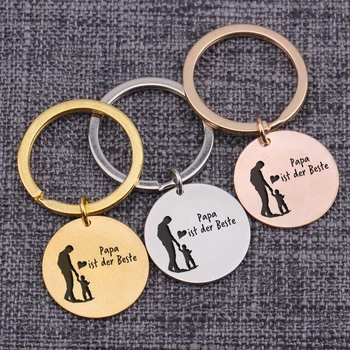 Keychain Jewelry Father`s Day Present Car Key Tag Papa Ist Der Beste Engraved Daddy Son Figures Keychains Dad Gift Keepsake
Keychain Jewelry Father`s Day Present Car Key Tag Papa Ist Der Beste Engraved Daddy Son Figures Keychains Dad Gift Keepsake