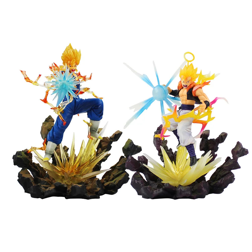 2Styles 16-21cm Anime Dragon Ball Z Super Saiyan Vegetto Gogeta Figurines PVC Action Figure Collectible Model Toy
2Styles 16-21cm Anime Dragon Ball Z Super Saiyan Vegetto Gogeta Figurines PVC Action Figure Collectible Model Toy