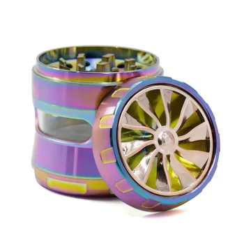 New 4-layer 63MM Zinc Alloy Ice Blue Hand Muller Spice Mill Tobacco Herb Grinder For Smoker As Smoking Accessory Crusher 2020
New 4-layer 63MM Zinc Alloy Ice Blue Hand Muller Spice Mill Tobacco Herb Grinder For Smoker As Smoking Accessory Crusher 2020