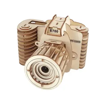DIY 3D Wooden Puzzle Woodcraft Assembly Kit Camera Laser Cutting Wood Toys For Christmas Gift 1462
DIY 3D Wooden Puzzle Woodcraft Assembly Kit Camera Laser Cutting Wood Toys For Christmas Gift 1462