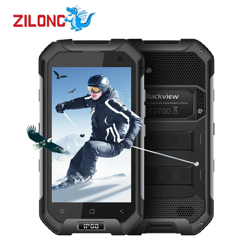 Оригинал Blackview BV6000S Смартфон Android 6.0 MT6735 Quad Core Водонепроницаемый Мобильный Телефон