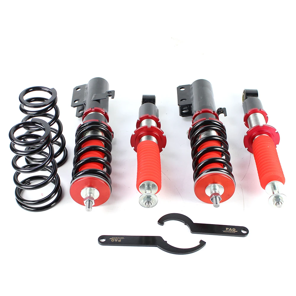 Adjustable Coilover Spring Shock Absorber Airmatic Kit Suspension Strut For Toyota Celica 2000 2001 2002 2003 2004 2005 2006
Adjustable Coilover Spring Shock Absorber Airmatic Kit Suspension Strut For Toyota Celica 2000 2001 2002 2003 2004 2005 2006