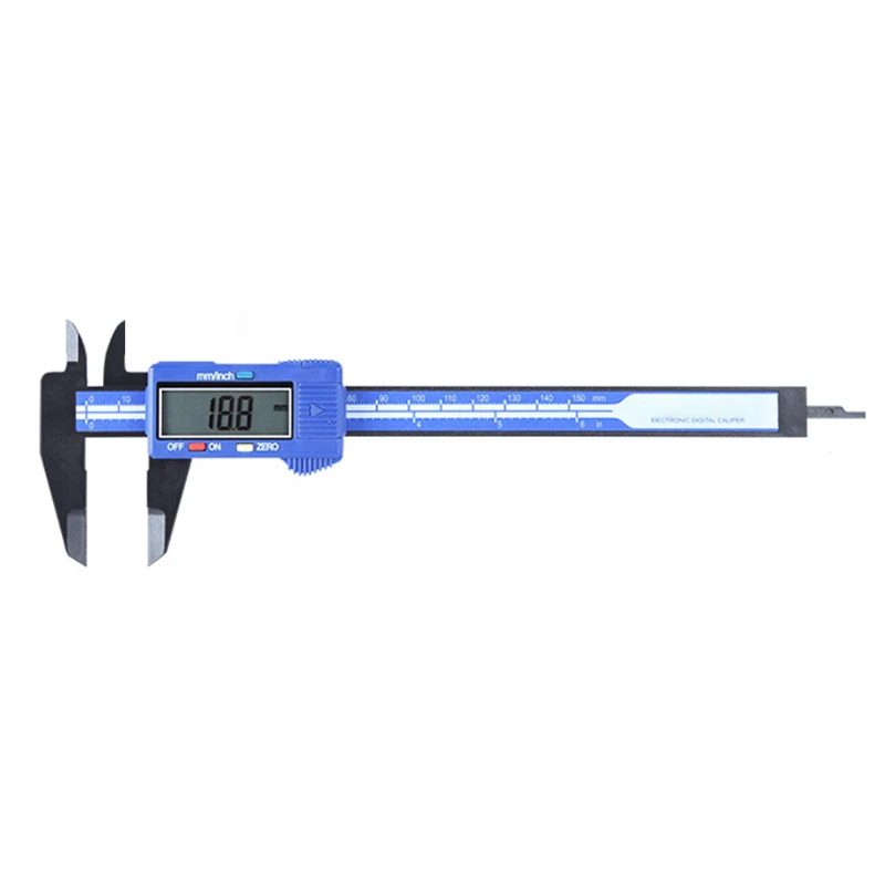 0-150mm Digital Electronic Vernier Calipers LCD Rule Pachometer Gauge Micrometer Thickness Measuring Tool
0-150mm Digital Electronic Vernier Calipers LCD Rule Pachometer Gauge Micrometer Thickness Measuring Tool