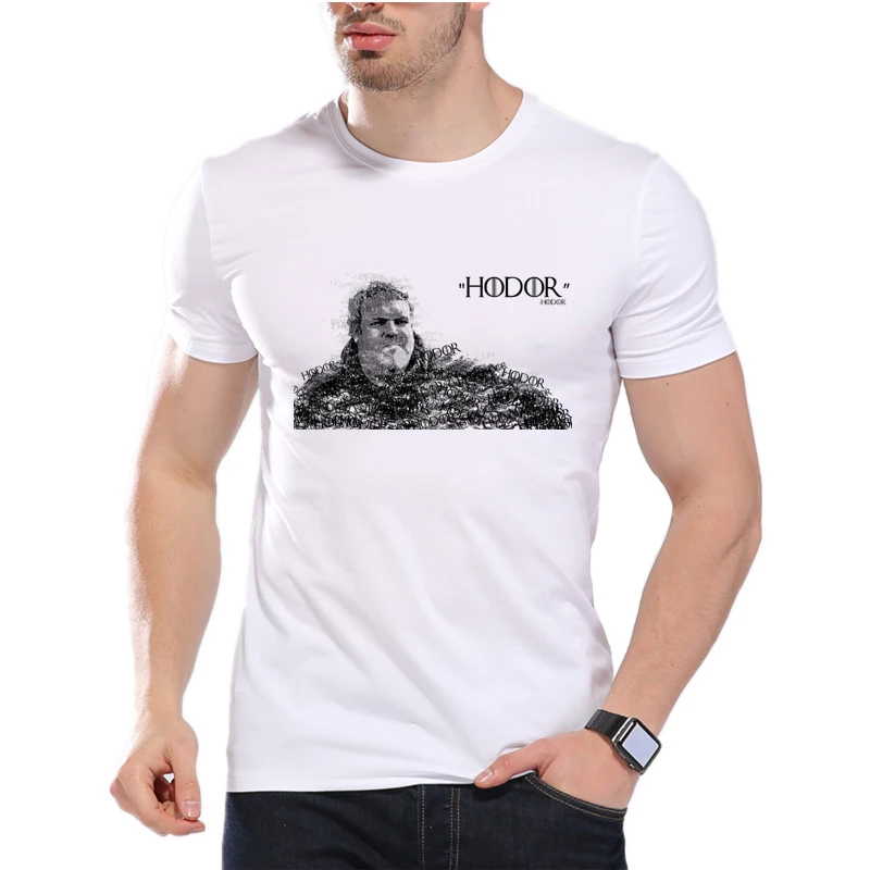 Game Of Thrones T Shirt Hodor Short Sleeve Custom T-shirts For Men Camiseta Masculina O-neck Hand Of The King Men T-shirt D6-23#
Game Of Thrones T Shirt Hodor Short Sleeve Custom T-shirts For Men Camiseta Masculina O-neck Hand Of The King Men T-shirt D6-23#