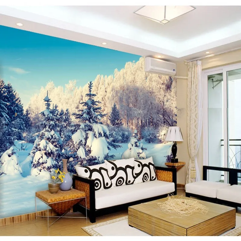 beibehang papel de parede para quarto Large non-woven wallpaper mural custom winter snow sofa bedroom TV background wallpaper
beibehang papel de parede para quarto Large non-woven wallpaper mural custom winter snow sofa bedroom TV background wallpaper