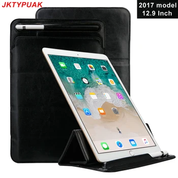 Luxury Leather Sleeve Case for iPad Pro 12.9 Pouch Bag with Pencil Slot for iPad Pro 12.9 inch Tablet Stands
Luxury Leather Sleeve Case for iPad Pro 12.9 Pouch Bag with Pencil Slot for iPad Pro 12.9 inch Tablet Stands