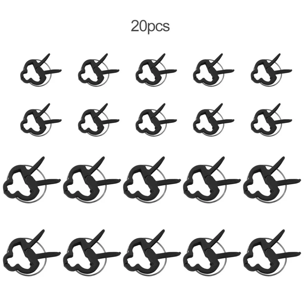 20PCS Durable Plastic Garden Clips Garden Vegetable Flower Plant Tree Vine Spring Clips Black Shrub Bush Clips
20PCS Durable Plastic Garden Clips Garden Vegetable Flower Plant Tree Vine Spring Clips Black Shrub Bush Clips