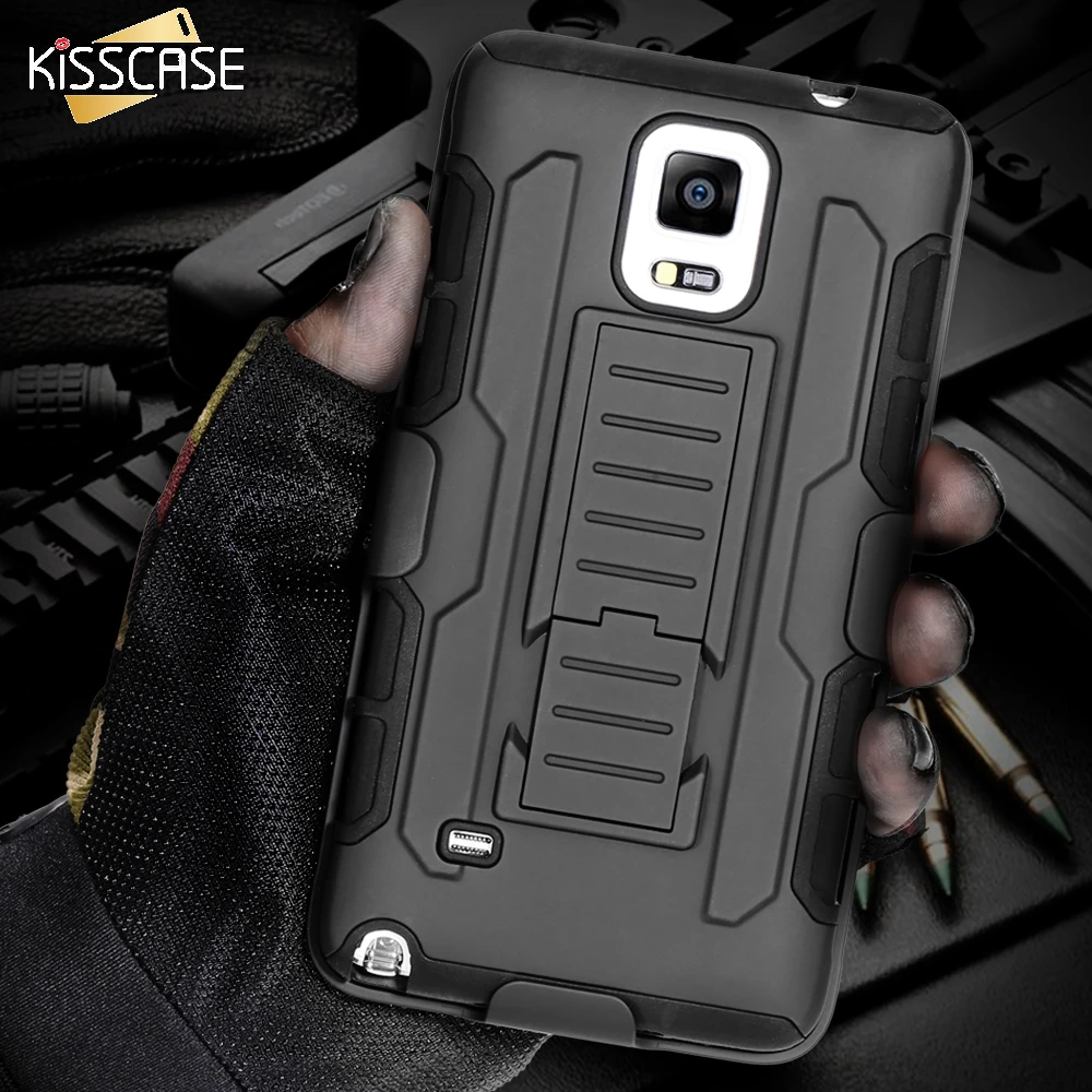 KISSCASE Black Armor Case For Samsung Note 4 5 3 Case For Galaxy S8 S6 S7 Edge S8 Plus Dial Layer Hybrid Kickstand Holder Fundas
KISSCASE Black Armor Case For Samsung Note 4 5 3 Case For Galaxy S8 S6 S7 Edge S8 Plus Dial Layer Hybrid Kickstand Holder Fundas