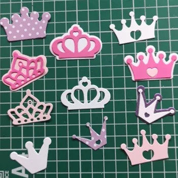 Gowing 4Pcs Crown Shaped Stitched Metal Cutting Dies Stencil Embossing Die Stencil for DIY Scrapbooking Album Card Craft Dies
Gowing 4Pcs Crown Shaped Stitched Metal Cutting Dies Stencil Embossing Die Stencil for DIY Scrapbooking Album Card Craft Dies