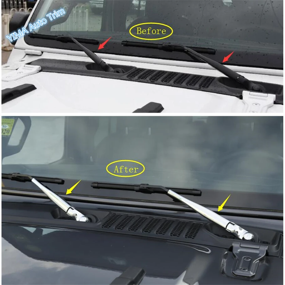 Lapetus Car Styling Front Rain Wiper Blade Windscreen Wiper Cover Trim ABS Fit For Jeep Wrangler JL 2018 2019 Bright / Red
Lapetus Car Styling Front Rain Wiper Blade Windscreen Wiper Cover Trim ABS Fit For Jeep Wrangler JL 2018 2019 Bright / Red