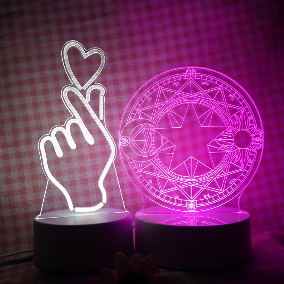 3 color Japan Anime Card Captor Sakura Action Figure Printed the clow sakura light LED Home Decoration doll toy gift LELAKAYA
3 color Japan Anime Card Captor Sakura Action Figure Printed the clow sakura light LED Home Decoration doll toy gift LELAKAYA
