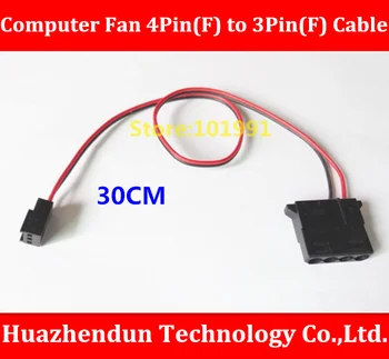 Free Shipping Computer Fan 4Pin Female to 3Pin Female Adapter Cable 2PCS/LOT 84AWG 30CM
Free Shipping Computer Fan 4Pin Female to 3Pin Female Adapter Cable 2PCS/LOT 84AWG 30CM