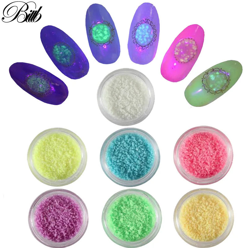 Bittb Luminous Nail Art Glitter Powder Decorations Phosphor Pigment Luminescent Powder Phosphorescent UV Nail Paint Accessories
Bittb Luminous Nail Art Glitter Powder Decorations Phosphor Pigment Luminescent Powder Phosphorescent UV Nail Paint Accessories
