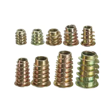 5PCs M4 M5 M6 M8 M10 Type D W/ Flange Hex Drive Screw In Threaded Insert For Wood
5PCs M4 M5 M6 M8 M10 Type D W/ Flange Hex Drive Screw In Threaded Insert For Wood