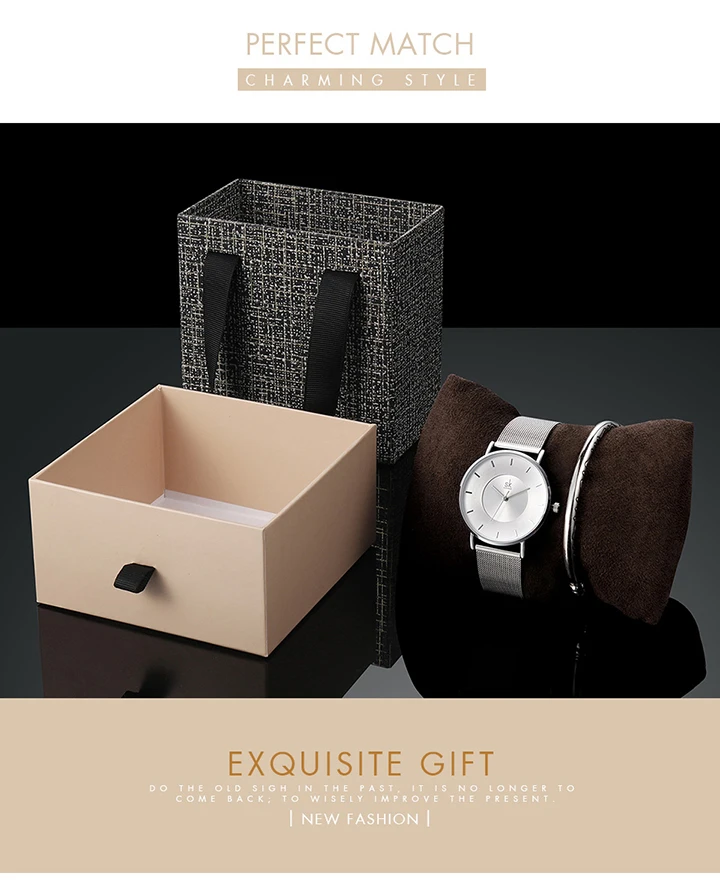 Shengke Rose Gold Women Crystal Set Luxury Quartz Clock Ladies Bracelet Watches Set 2019 New SK Women's Day Gift For Women Shengke Rose Gold Women Crystal Set Luxury Quartz Clock Ladies Bracelet Watches Set 2019 New SK Women's Day Gift For Women