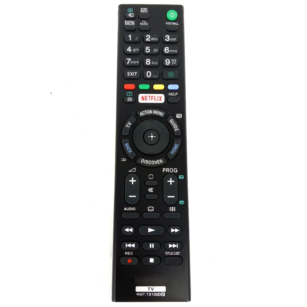 Hot sale For Sony 4K HDR with Android TV Remote RMT-TX100D RMT-TX102D NETFLIX LED TV for KD-43X8301C KD-55XD8599 Fernbedienung
Hot sale For Sony 4K HDR with Android TV Remote RMT-TX100D RMT-TX102D NETFLIX LED TV for KD-43X8301C KD-55XD8599 Fernbedienung
