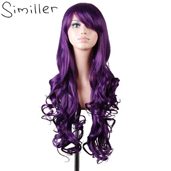 Similler 32" Women Long Hair High Temperature Fiber Curly Cosplay Wig Costume Red Green Blue Black Purple Grey
Similler 32" Women Long Hair High Temperature Fiber Curly Cosplay Wig Costume Red Green Blue Black Purple Grey