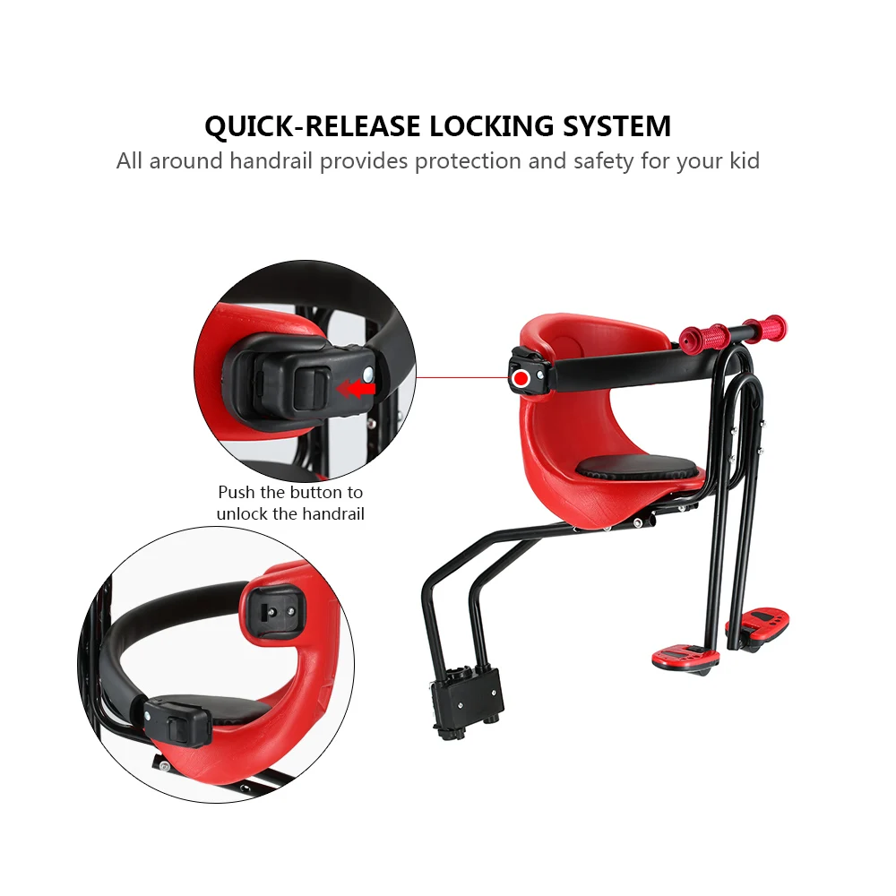 lixada bicycle baby seat