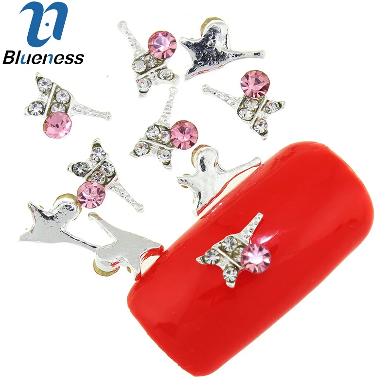 10 Pcs/Lot Silver Alloy Eiffel Tower Design 3D Strass Nail Art Studs Diy Glitter Rhinestones Decorations For Charms Nails TN1723
10 Pcs/Lot Silver Alloy Eiffel Tower Design 3D Strass Nail Art Studs Diy Glitter Rhinestones Decorations For Charms Nails TN1723