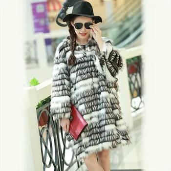 Faux Fox Fur Jacket Gradient Loose Fashion Fur Coat N24
Faux Fox Fur Jacket Gradient Loose Fashion Fur Coat N24