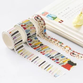 TUTU Kawaii collage cat's clothes Masking Washi Tape Decorative Adhesive Tape Diy Scrapbooking Sticker Label Stationery H0169
TUTU Kawaii collage cat's clothes Masking Washi Tape Decorative Adhesive Tape Diy Scrapbooking Sticker Label Stationery H0169