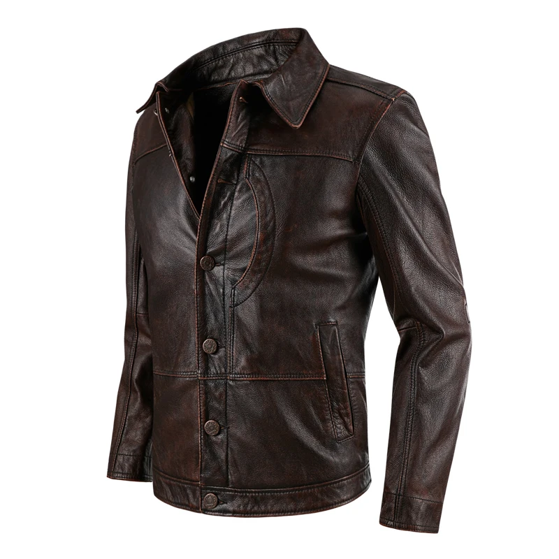 2019 Brand New Luxury Quality Genuine Leather Jacket Men Autumn Cow Leather Jackets And Coats Motor Leather Coat Clothing
2019 Brand New Luxury Quality Genuine Leather Jacket Men Autumn Cow Leather Jackets And Coats Motor Leather Coat Clothing