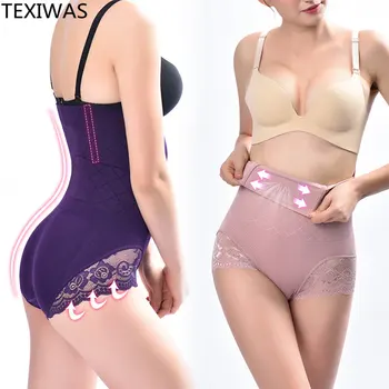 TEXIWAS Cotton High Waist Body Shaper Panties Lace patchwork Shapewear Sexy Panties Women Abdomen Slimming Soft Briefs Seamless
TEXIWAS Cotton High Waist Body Shaper Panties Lace patchwork Shapewear Sexy Panties Women Abdomen Slimming Soft Briefs Seamless