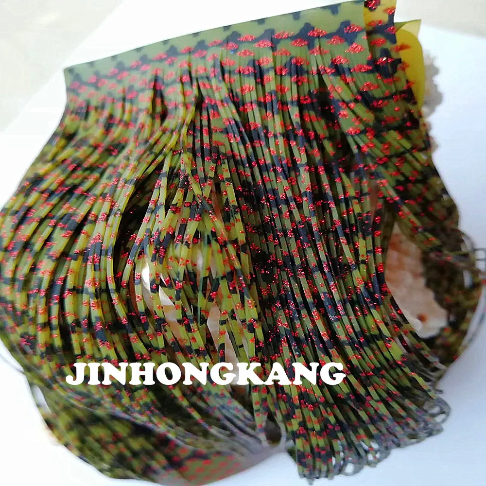 Fishing Lure Silicone Skirt Layers,Silicone Skirt Material for Tackle Craft, DIY Spinner, Rubber Jigs, Buzzbait-97
Fishing Lure Silicone Skirt Layers,Silicone Skirt Material for Tackle Craft, DIY Spinner, Rubber Jigs, Buzzbait-97