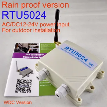 Rain proof DC version Wireless Automaitc Door Sliding gate Opener RTU5024 GSM Gate Opener Relay Switch Remote Access Control
Rain proof DC version Wireless Automaitc Door Sliding gate Opener RTU5024 GSM Gate Opener Relay Switch Remote Access Control