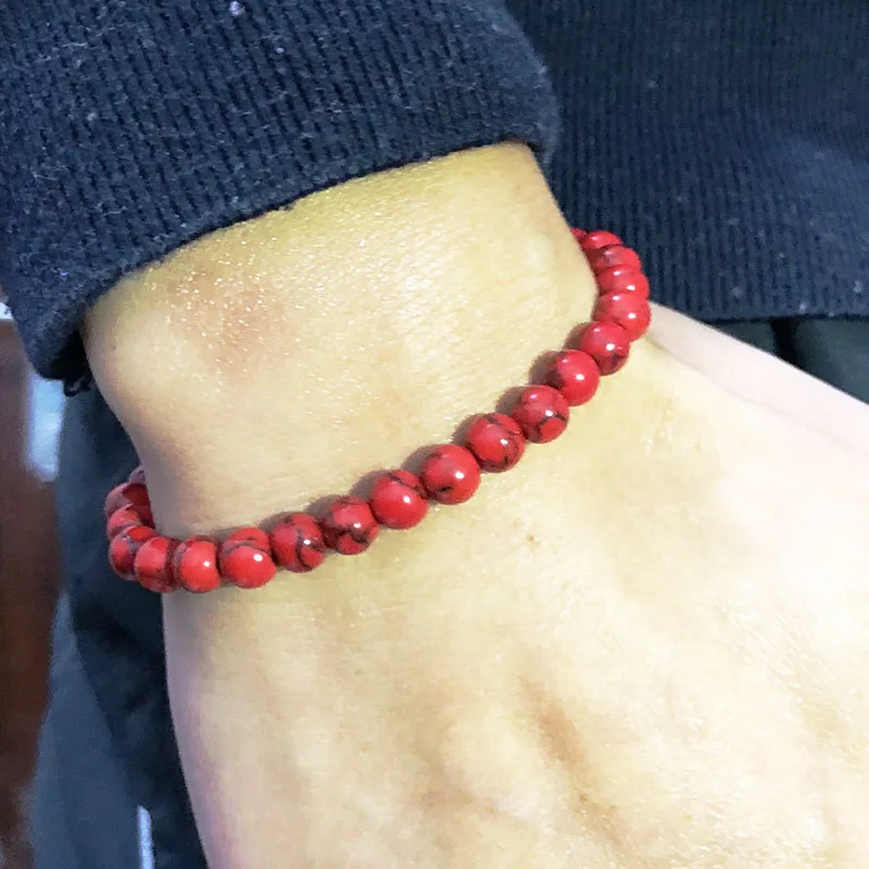5 Color 6 mm Natural Stone Beads Bracelet Handmade DIY Round Beads Hand Braclet Jewelry For Men Women Armband Jewelry Homme
5 Color 6 mm Natural Stone Beads Bracelet Handmade DIY Round Beads Hand Braclet Jewelry For Men Women Armband Jewelry Homme