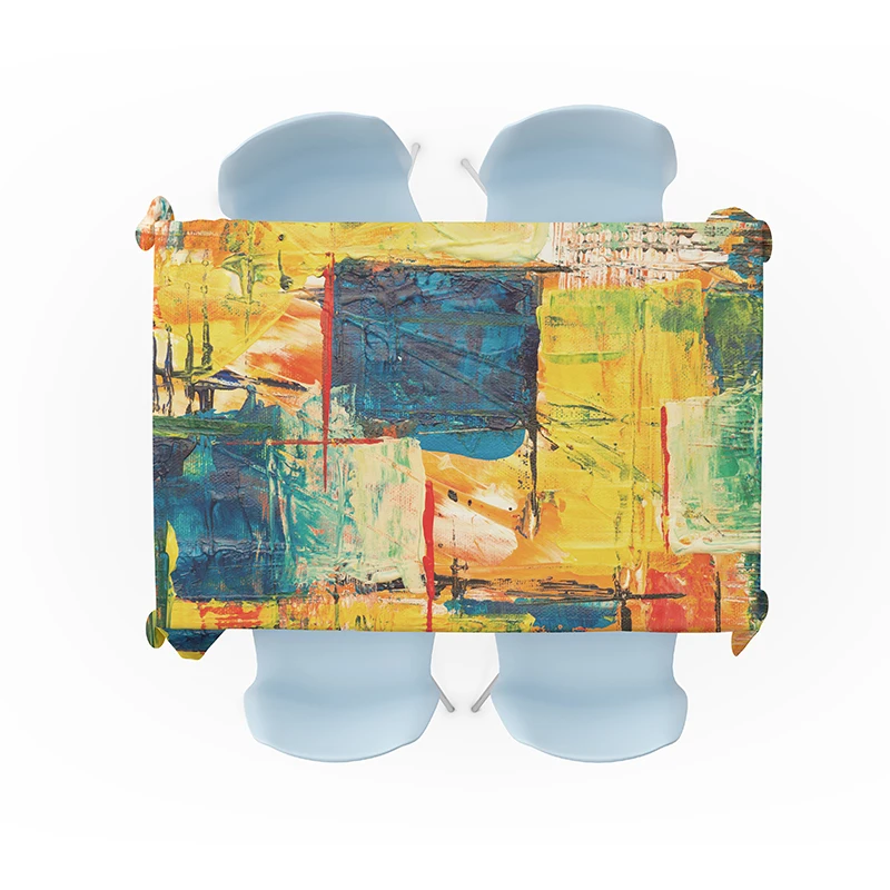 Oil Painting Waterproof Tablecloth Polyester Oil Proof Thick Rectangular Wedding Dining Table Cover Tea Table Cloth
Oil Painting Waterproof Tablecloth Polyester Oil Proof Thick Rectangular Wedding Dining Table Cover Tea Table Cloth