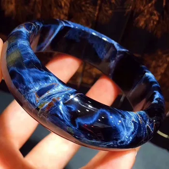 Genuine Natural Blue Pietersite From Namibia Gems Stone Woman Man Crystal Bracelets Bangle Inner Diameter 59mm AAAAA Certificate
Genuine Natural Blue Pietersite From Namibia Gems Stone Woman Man Crystal Bracelets Bangle Inner Diameter 59mm AAAAA Certificate