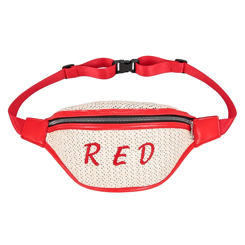 Summer Waist Bag Women's Straw Fashion Retro Chest Bag Pure Pouch Zipper Chest Bag Nerka Women's Bag Sports Waist Pack
Summer Waist Bag Women's Straw Fashion Retro Chest Bag Pure Pouch Zipper Chest Bag Nerka Women's Bag Sports Waist Pack