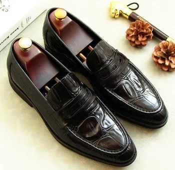 Male Leather Shoes Flat Men Slip on England Style Business Dress Shoes Casual Comfortable Loafers Free Shipping
Male Leather Shoes Flat Men Slip on England Style Business Dress Shoes Casual Comfortable Loafers Free Shipping