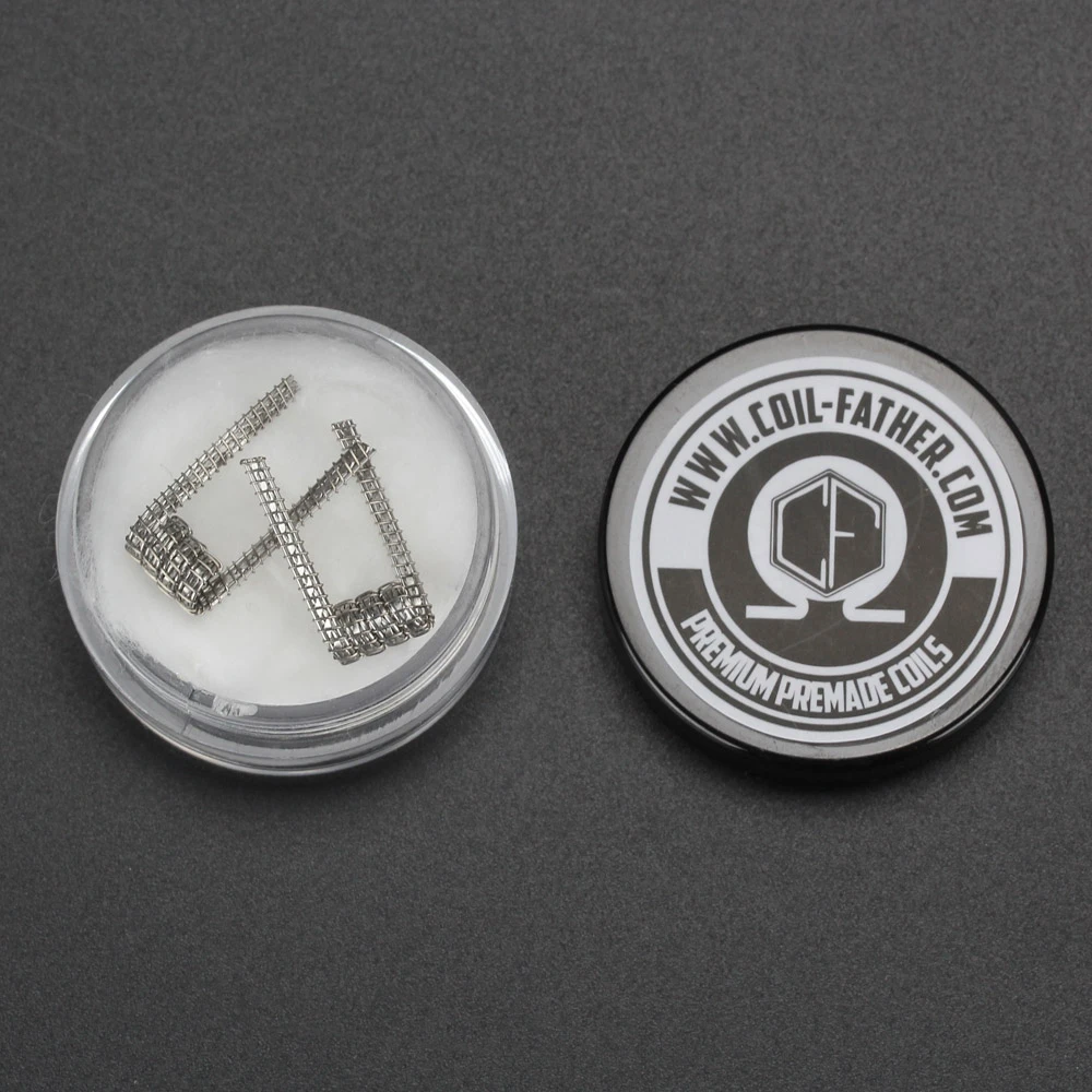 Coil Father Premium Coils & Cottons Mini Kit Alien Clapton SS316 Dragon Skin DNA & Cotton for E Cigarette Atomizer
Coil Father Premium Coils & Cottons Mini Kit Alien Clapton SS316 Dragon Skin DNA & Cotton for E Cigarette Atomizer